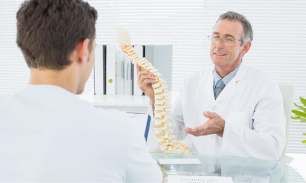 Osteokondrosi torazikorako medikuarekin kontsultatzea