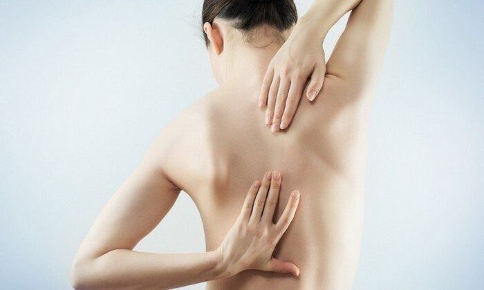 Osteokondrosiaren sintoma bereziak